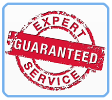 Expert service guaranteed