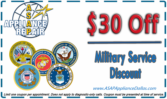 $30 Off Military Service Coupon